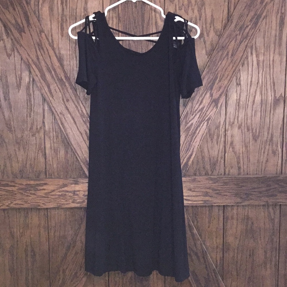 black dress